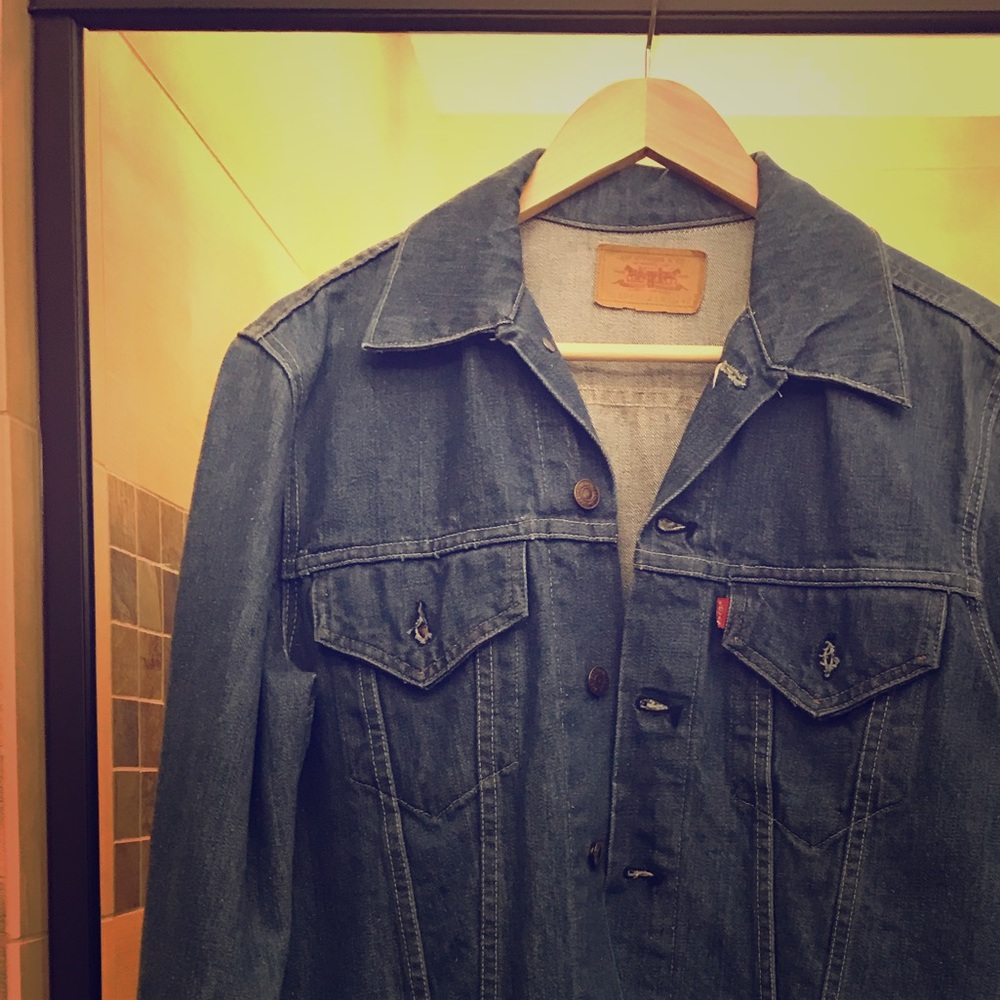 Vintage Levi’s jean jacket authentic 1970